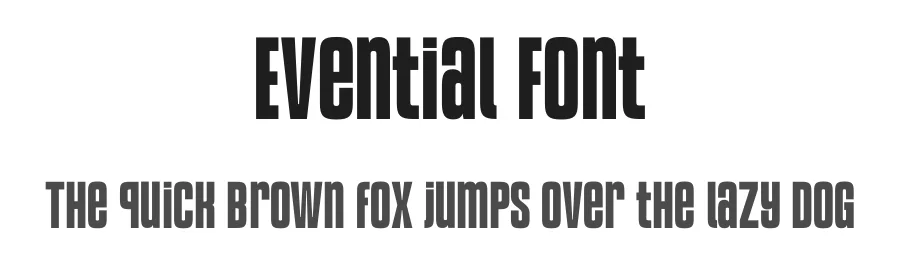 Evential Font by Funtype — Decorative Font