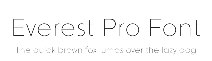 Everest Pro Font by NicolassFonts — Sans Serif Font