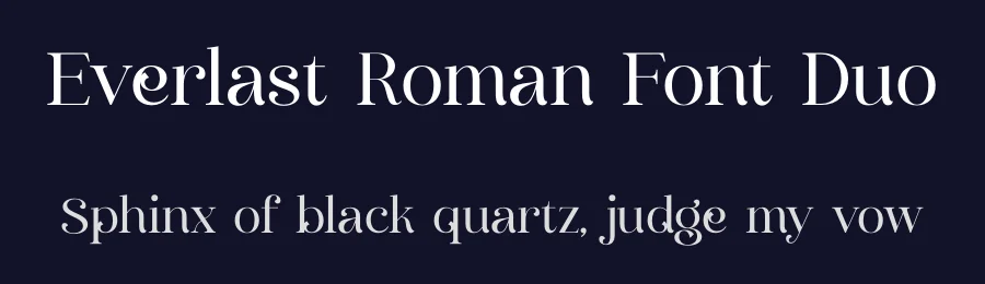 Everlast Roman Font Duo by Storytype — Serif Font — thumbnail 2