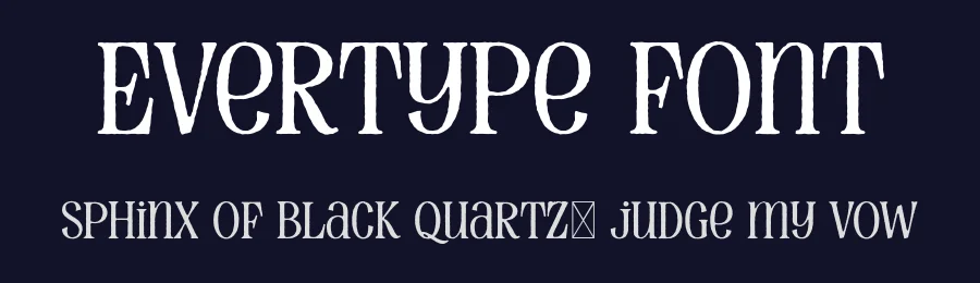 Evertype Font by vpcreativeshop — Display Font — thumbnail 2