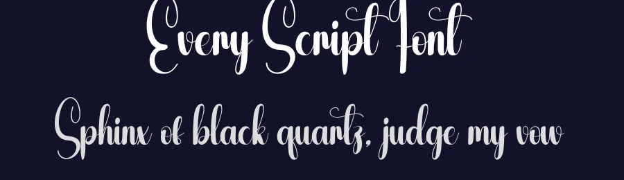 Every Script Font by andikastudio — Script Handwritten Font — thumbnail 2