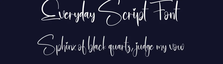 Everyday Script Font by creativeletter — Script Handwritten Font — thumbnail 2