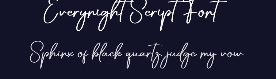 Everynight Script Font by creativeletter — Script Handwritten Font — thumbnail 2