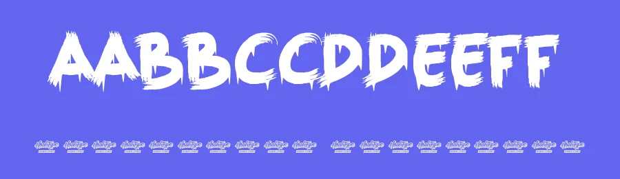 Evil Panic Font by noahtype — Decorative Font — thumbnail 3
