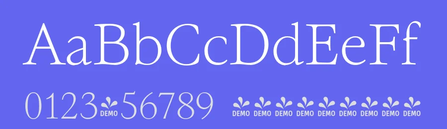Evoque Font Family by Paulo Goode — Serif Font — thumbnail 3