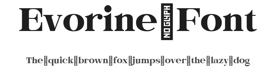 Evorine Font by Letterhend — Serif Font