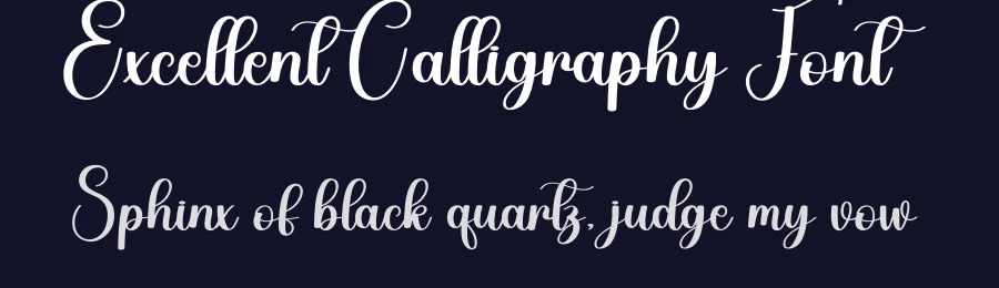 Excellent Calligraphy Font by andikastudio — Script Handwritten Font — thumbnail 2