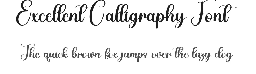 Excellent Calligraphy Font by andikastudio — Script Handwritten Font