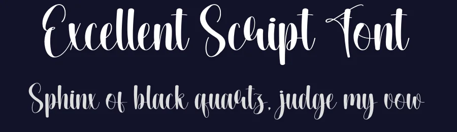 Excellent Script Font by creativeletter — Script Handwritten Font — thumbnail 2