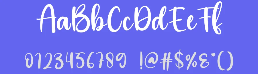 Excited Script Font by creativeletter — Script Handwritten Font — thumbnail 3
