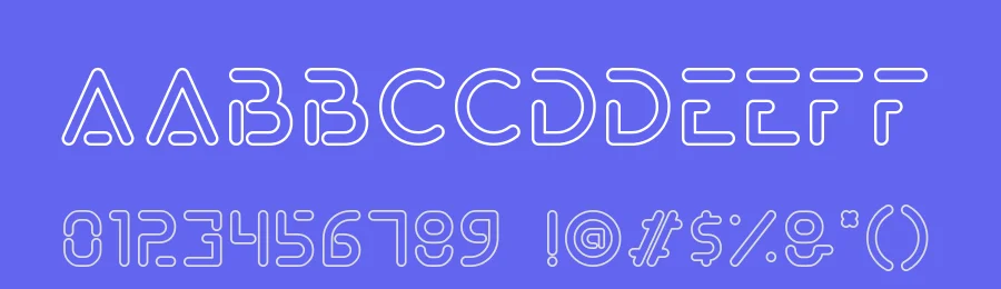 Exodar Typeface by Rometheme — Sans Serif Font — thumbnail 3