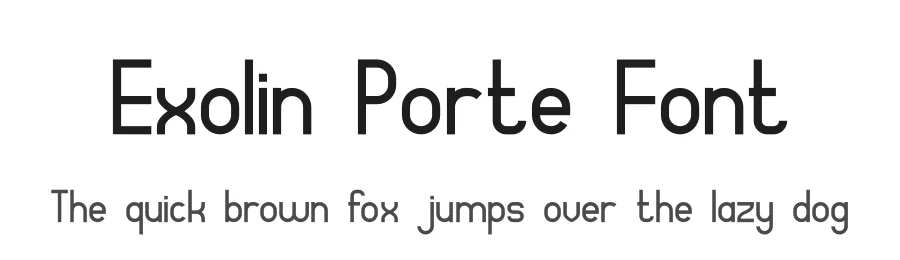 Exolin Porte Font by ErmediaStudio — Decorative Font