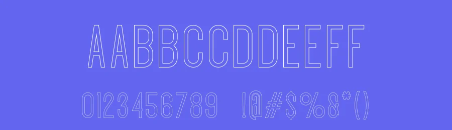 Exon Sans Serif Font by ari — Display Font — thumbnail 3