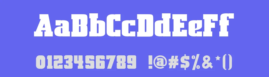 Expaing Slab Serif Font by teguh pranata — Slab Serif Font — thumbnail 3