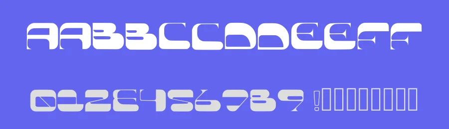 Experimental BM Free Font by posters.blumoo — Display Font — thumbnail 3