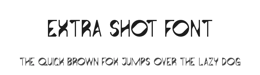 Extra Shot Font by edricstudio — Display Font
