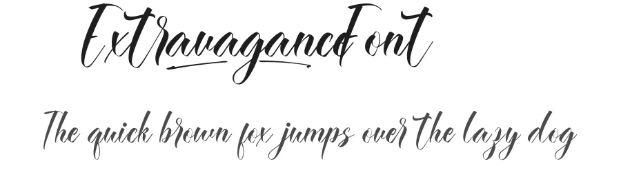 Extravagance Font by edricstudio — Script Handwritten Font