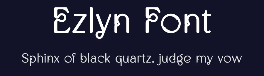 Ezlyn Font by vpcreativeshop — Sans Serif Font — thumbnail 2