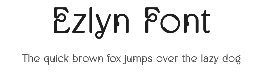 Ezlyn Font by vpcreativeshop — Sans Serif Font