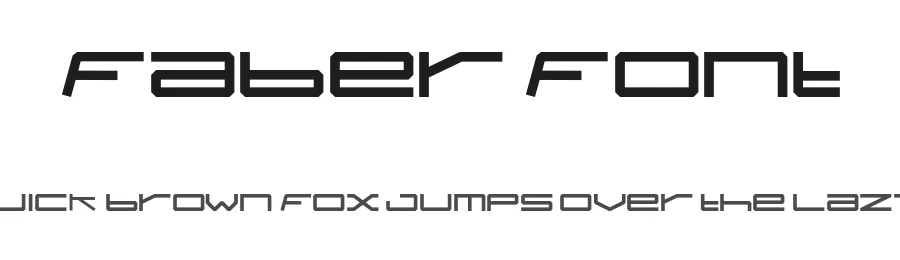 Faber Font by Luis H. J. Rapp — Display Font