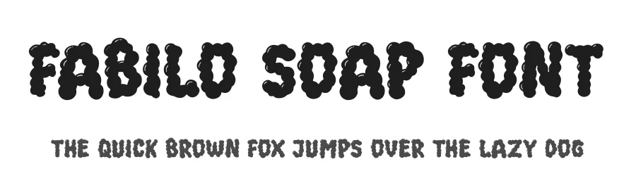 Fabilo Soap Font by Denustudios — Decorative Font