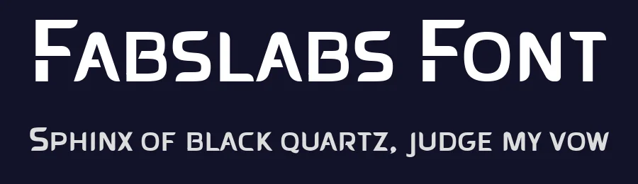 Fabslabs Font by twousstudio — Display Font — thumbnail 2