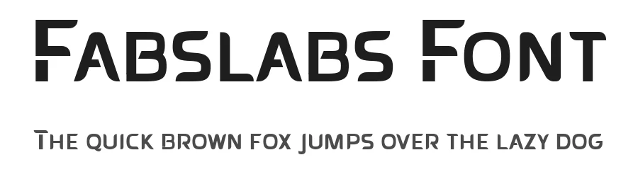 Fabslabs Font by twousstudio — Display Font