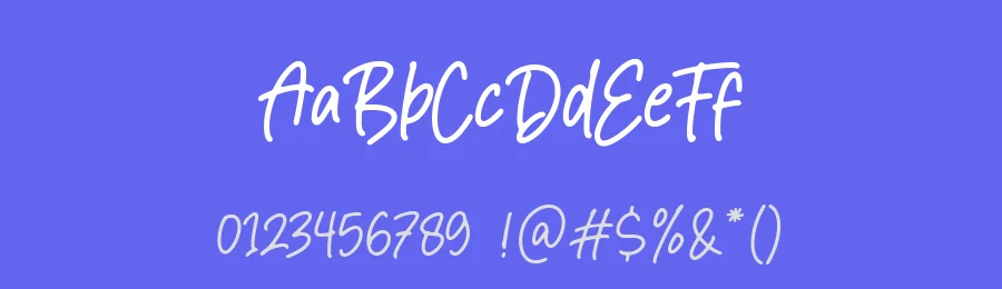 Fabulous Display Font by AesthericaStudio — Script Handwritten Font — thumbnail 3