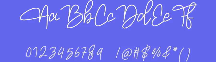 Fabulous Handwritten Font by creativeletter — Script Handwritten Font — thumbnail 3