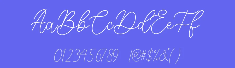 Fabulousline Font by qwrtype — Script Handwritten Font — thumbnail 3