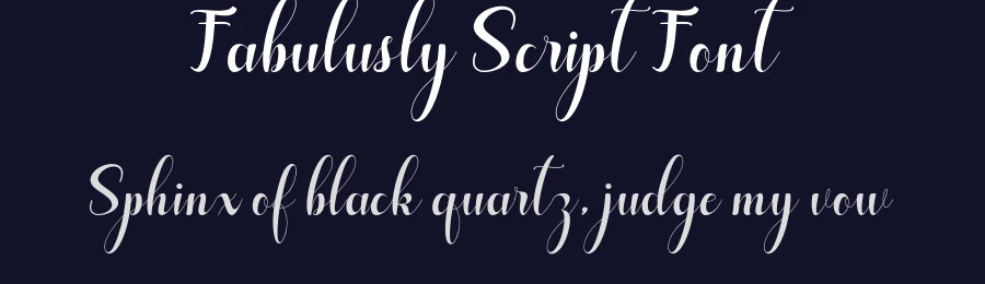 Fabulusly Script Font by letterfonts — Script Handwritten Font — thumbnail 2