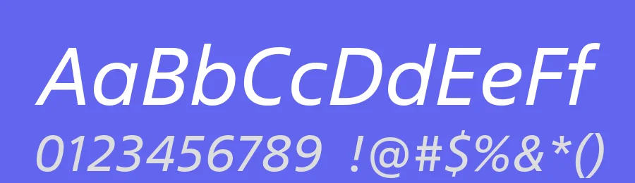 Fact Font by paratype — Sans Serif Font — thumbnail 3