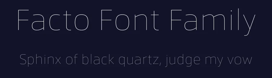 Facto Font Family by The Northern Block — Decorative Font — thumbnail 2