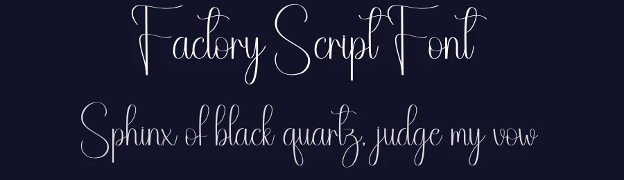Factory Script Font by andikastudio — Script Handwritten Font — thumbnail 2