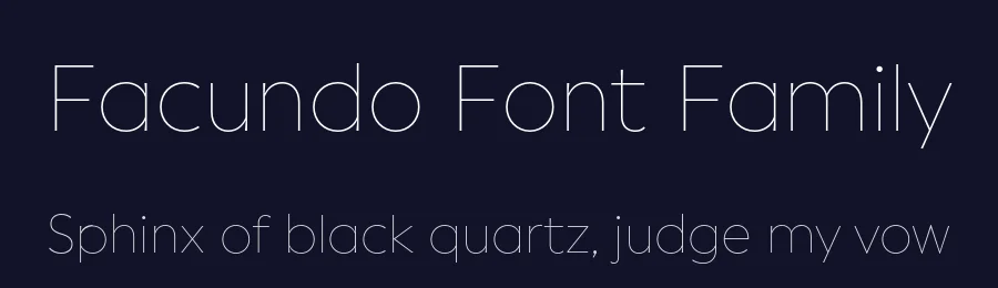 Facundo Font Family by Latinotype — Sans Serif Font — thumbnail 2