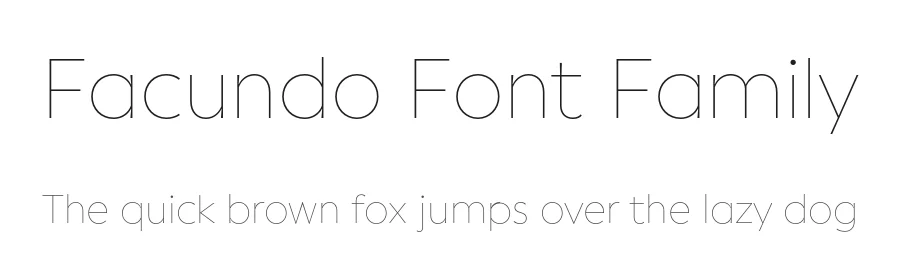 Facundo Font Family by Latinotype — Sans Serif Font