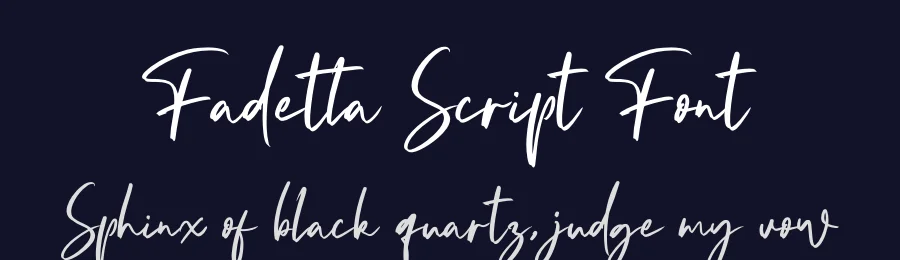 Fadetta Script Font by letterenastudios — Script Handwritten Font — thumbnail 2