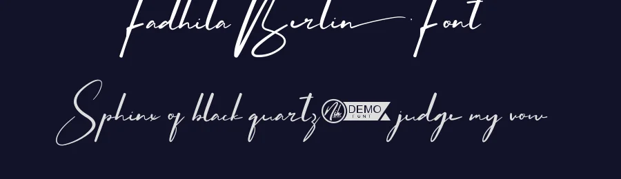 Fadhila Berlin Font by nihstudio — Decorative Font — thumbnail 2