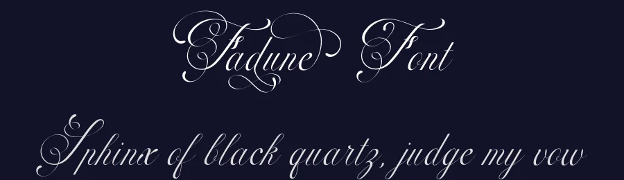 Fadune Font by NDNL Studio — Script Handwritten Font — thumbnail 2