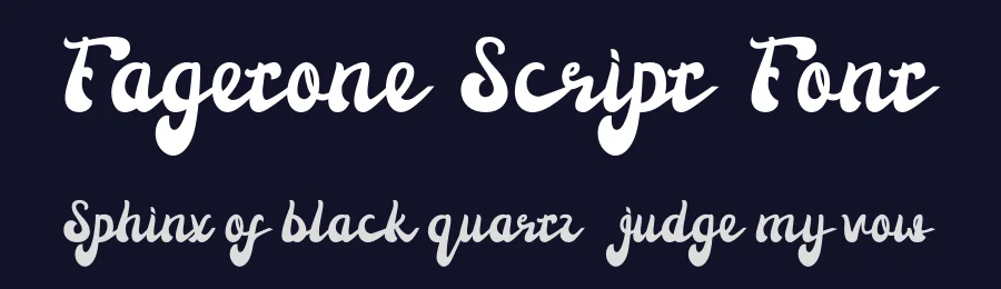 Fagetone Script Font by prioritype — Script Handwritten Font — thumbnail 2