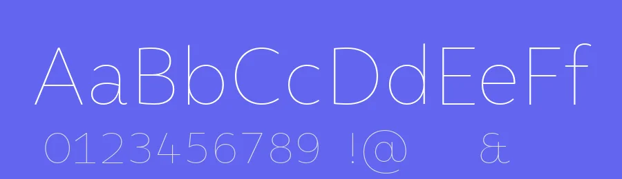 Faible Font Family by Identity Letters — Sans Serif Font — thumbnail 3