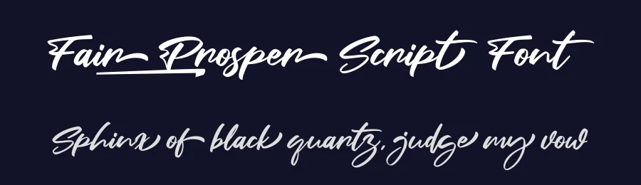 Fair Prosper Script Font by Khurasan — Script Handwritten Font — thumbnail 2