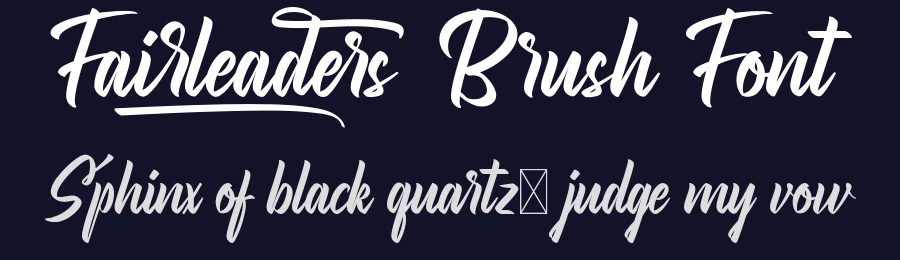 Fairleaders Brush Font by nihstudio — Script Handwritten Font — thumbnail 2