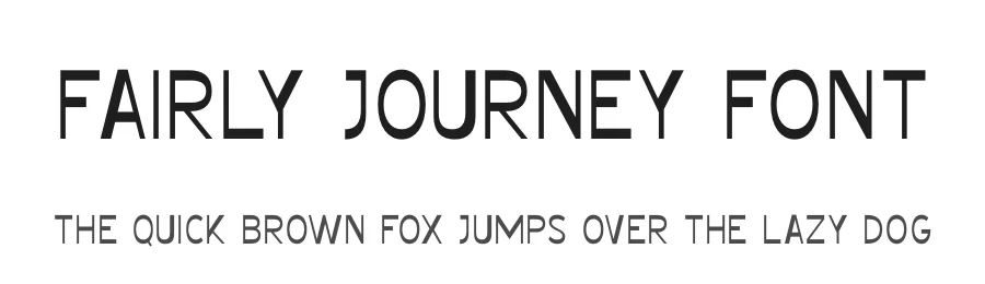 Fairly Journey Font by Storytype — Sans Serif Font