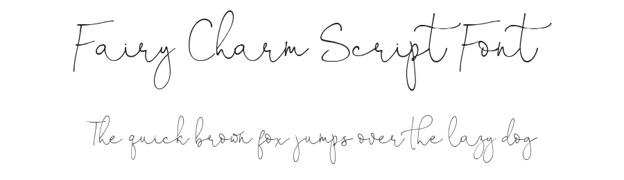 Fairy Charm Script Font by metafontsy — Script Handwritten Font