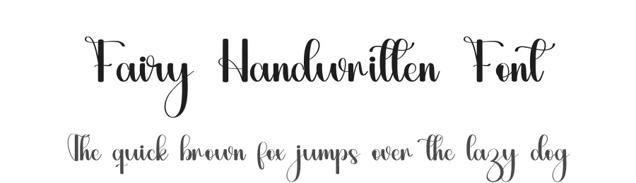 Fairy Handwritten Font by inermediaSTUDIO — Script Handwritten Font