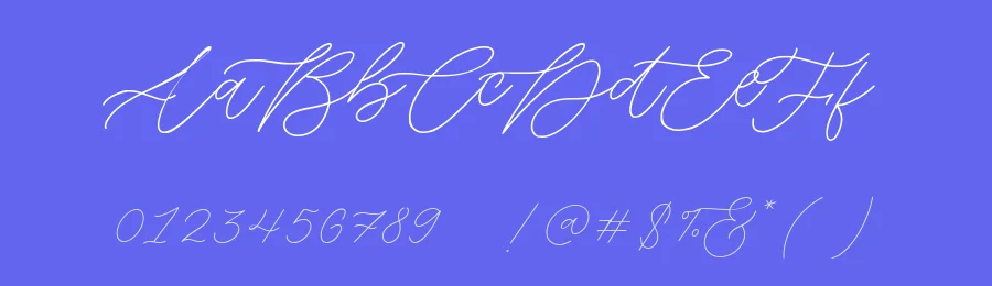 Fairy Lavender Monoline Handdraw Font by balpirick — Script Handwritten Font — thumbnail 3