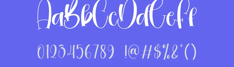 Fairy Silhouette Script Font by creativeletter — Script Handwritten Font — thumbnail 3