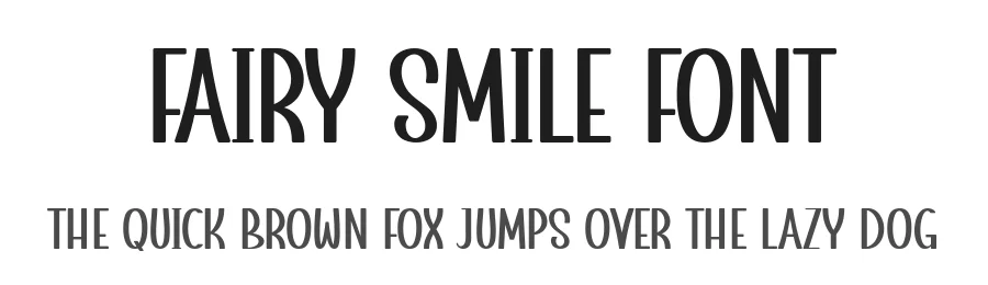 Fairy Smile Font by keithzo — Display Font