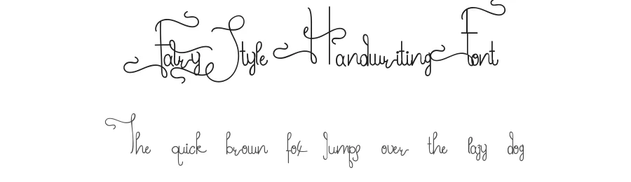 Fairy Style Handwriting Font by edricstudio — Script Handwritten Font